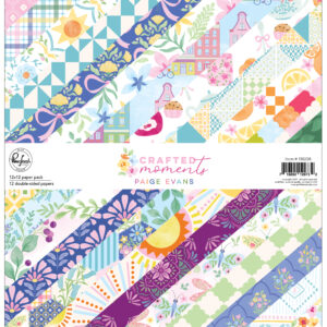 Pinkfresh Crafted Moments 12X12 Paper Pack