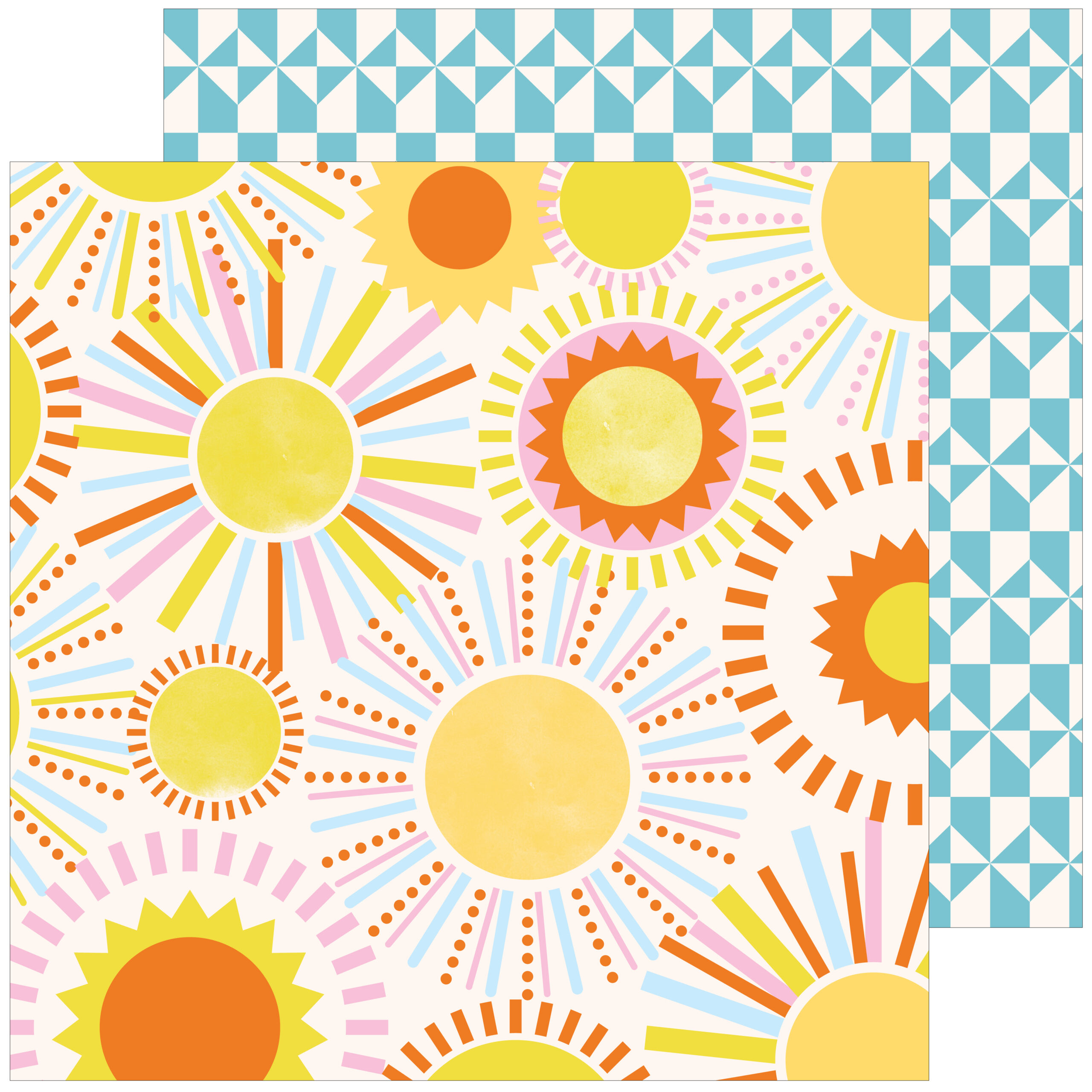 Pinkfresh Crafted Moments 12X12 Made of Sunlight