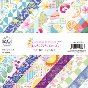 Pinkfresh Crafted Moments 6X8 Paper Pack