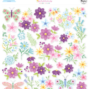 Pinkfresh Crafted Moments Floral Ephemera