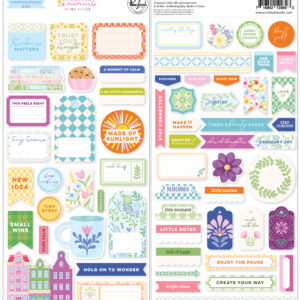 Pinkfresh Crafted Moments Cardstock Stickers