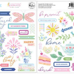 Pinkfresh Crafted Moments Rub-ons