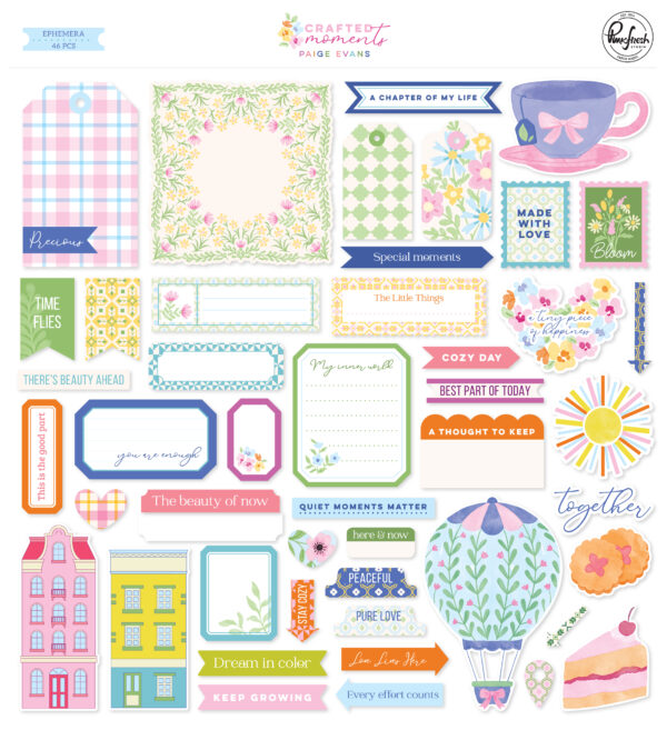 Pinkfresh Crafted Moments Ephemera