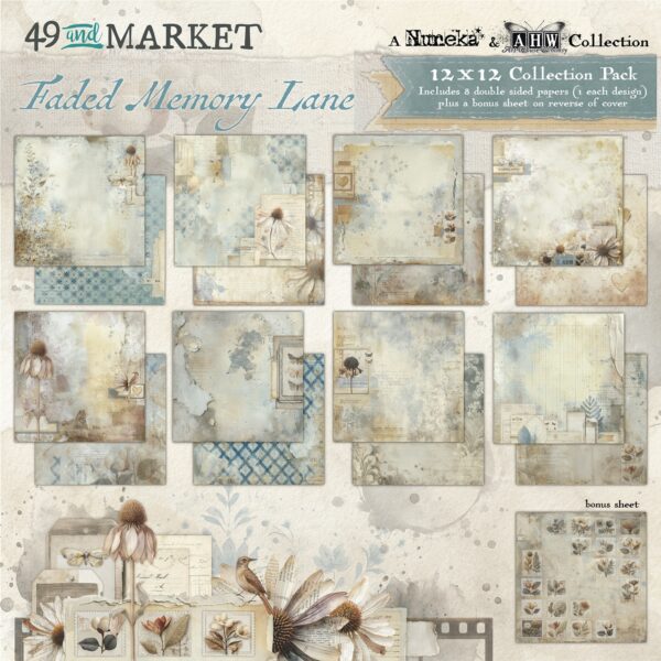 49 & Market Faded Memory Lane 12X12 Collection Pack
