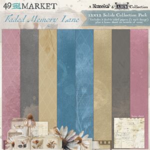 49 & Market Faded Memory Lane 12X12 Solids Pack