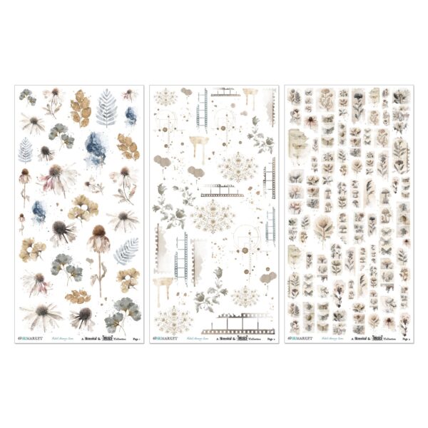 49 & Market Faded Memory Lane Essential Rub Ons
