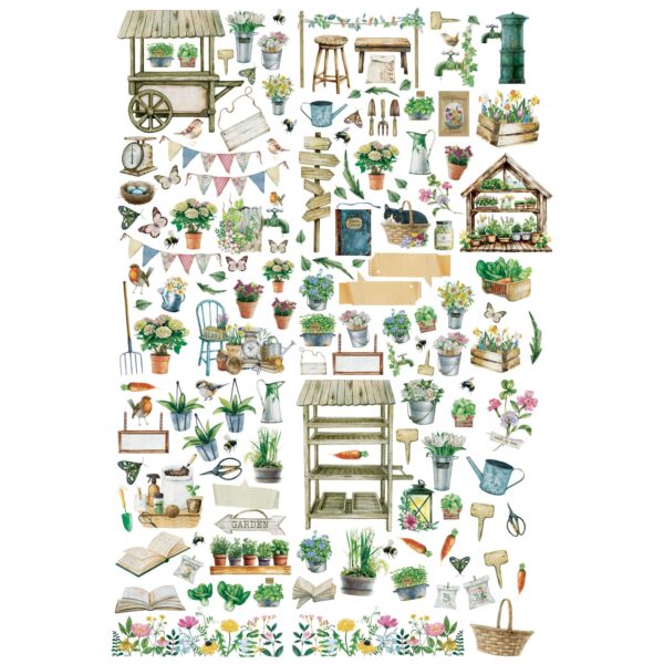 49 & Market From the Garden Laser Cut Elements