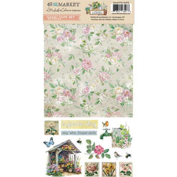 49 & Market From the Garden Washi Tape