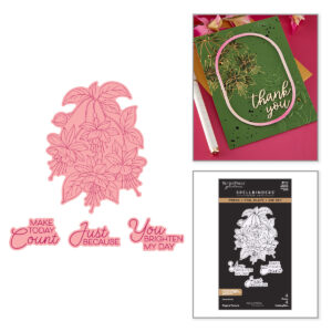 Spellbinders Magical Fuchsia Press + Foil Plate & Die Set By Alex Syberia Designs