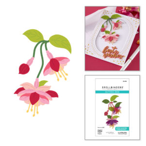 Spellbinders Magical Fuchsia Etched Dies By Alex Syberia Designs