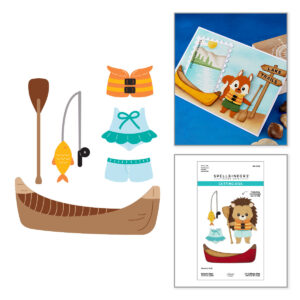 Spellbinders Splash Days Etched Dies By Allison Frazier