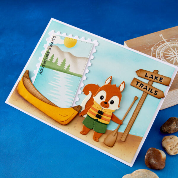 Spellbinders Splash Days Etched Dies By Allison Frazier