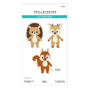 Spellbinders Woodland Trio Etched Dies By Allison Frazier