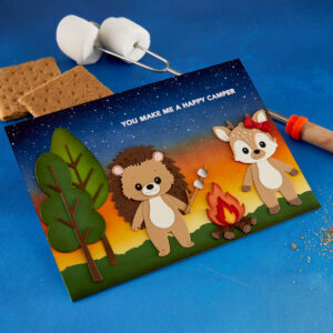 Spellbinders Woodland Trio Etched Dies By Allison Frazier