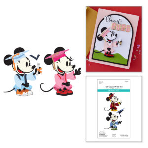 Spellbinders Classic Mouse Graduation Etched Dies