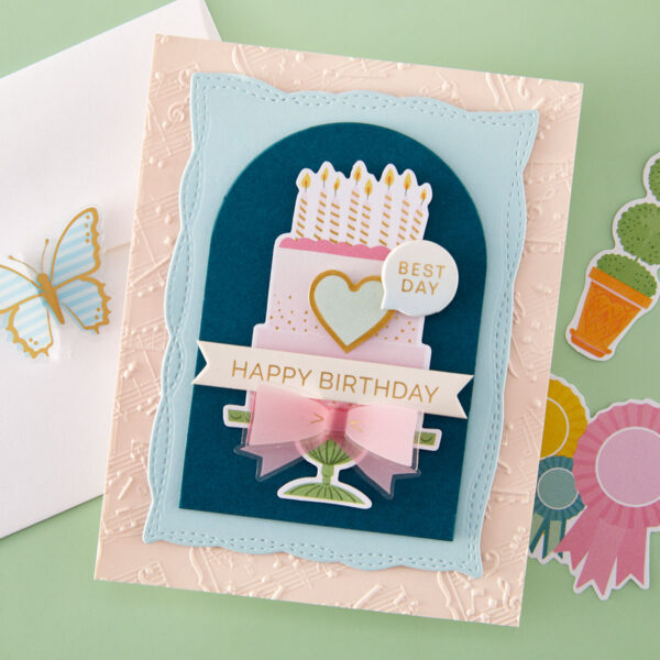 Spellbinders Playful Stitched Panels Etched Dies