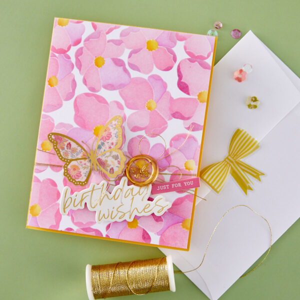 Spellbinders Petal Burst Layered Stencil