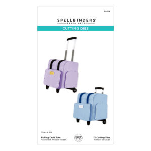 Spellbinders Rolling Craft Tote Etched Dies By Sheri Ballantyne