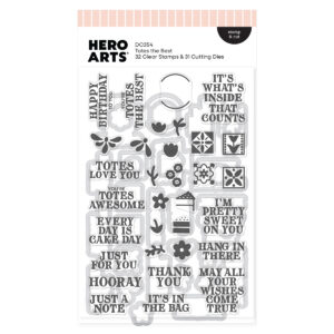 Hero Arts Totes the Best Stamp & Cut