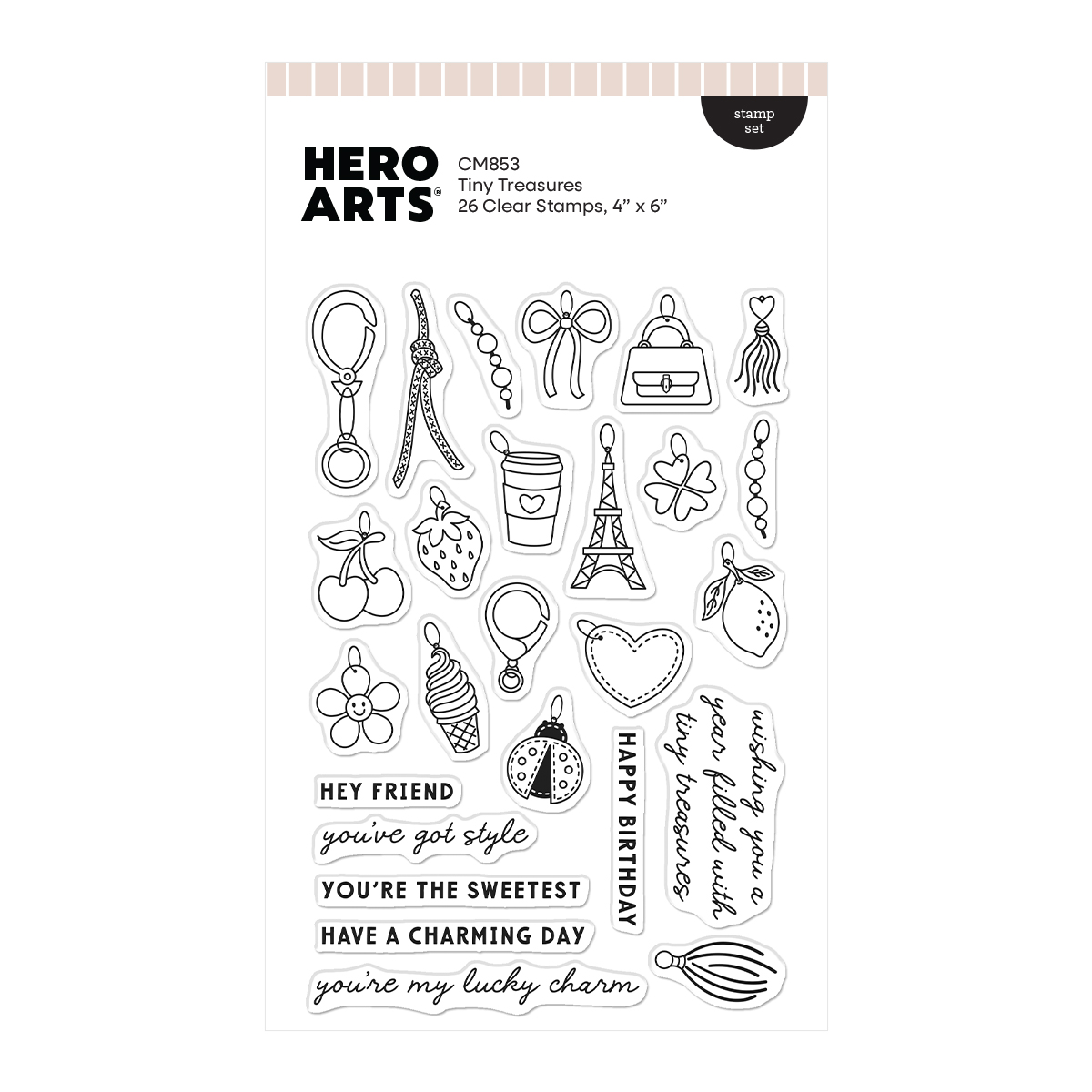Hero Arts Background Builder Stamp Set