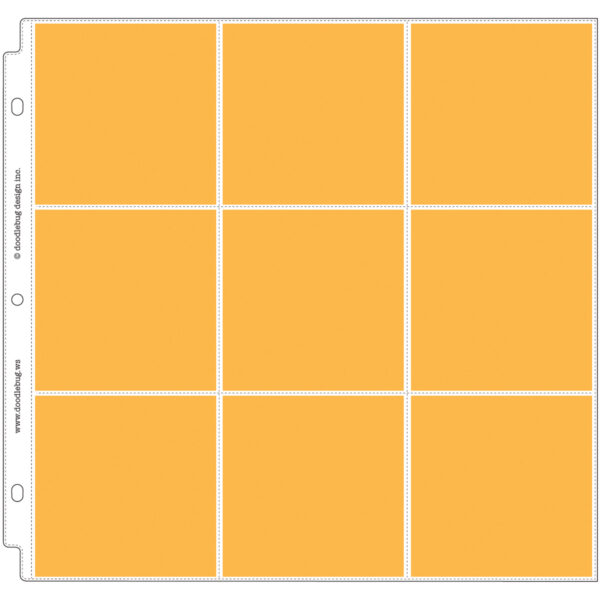 DOODLEBUG 12X12 4X4 SQUARE REFILLS