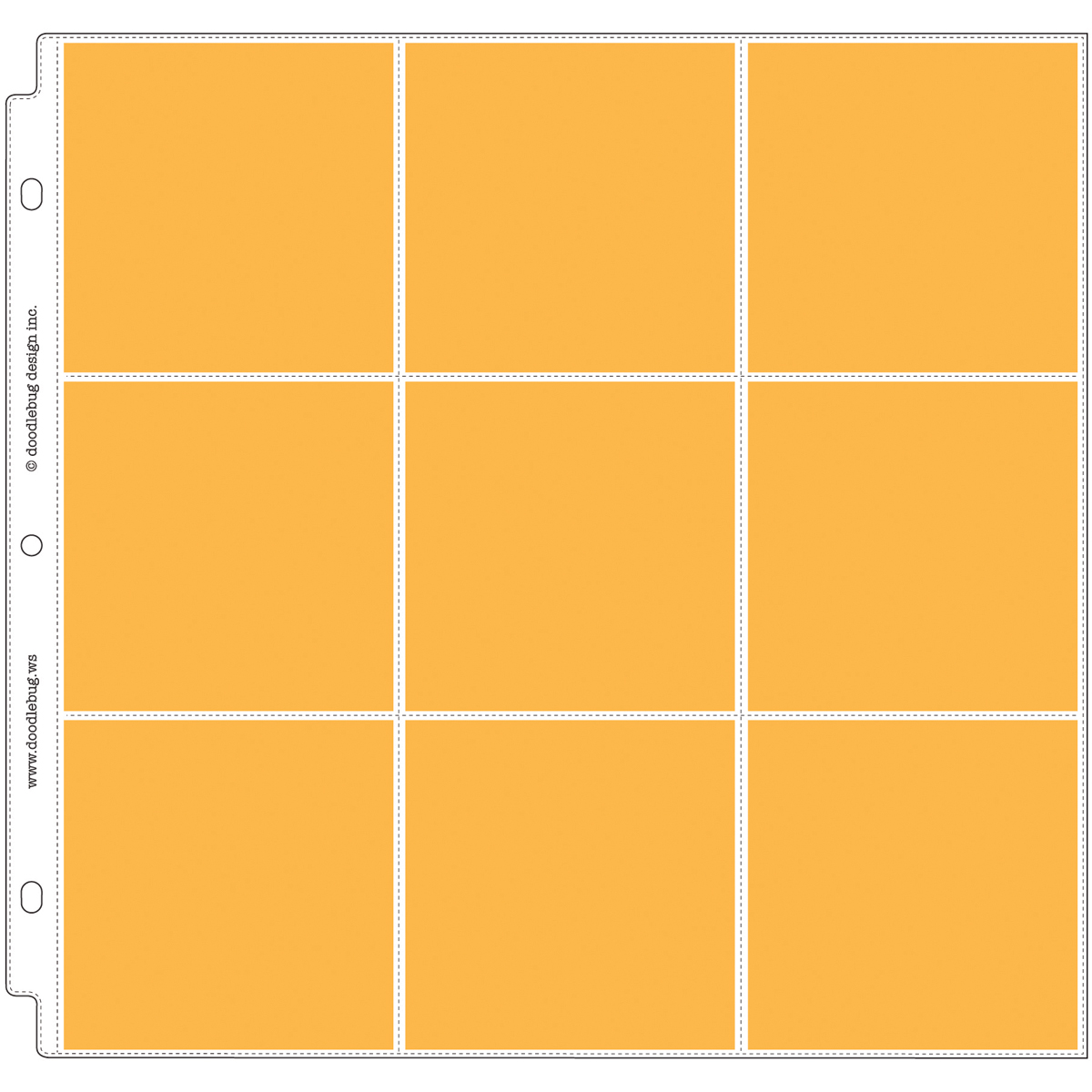 DOODLEBUG 12X12 4X4 SQUARE REFILLS
