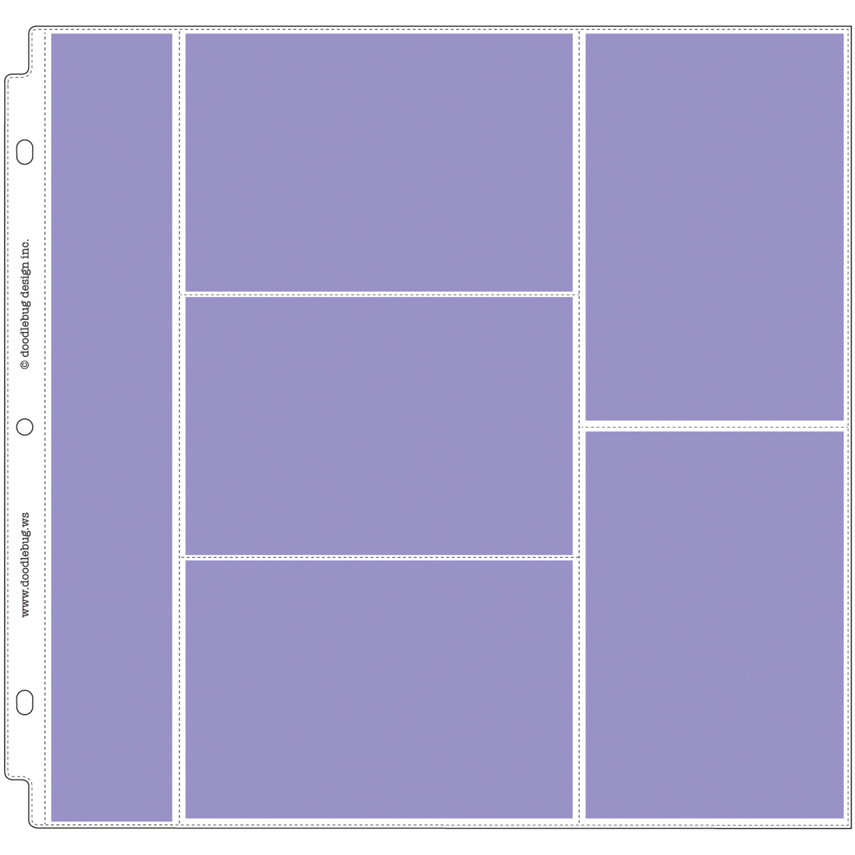 DOODLEBUG 12X12 COMBO PHOTO REFILL