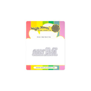 Waffle Flower Die Print Mom Word