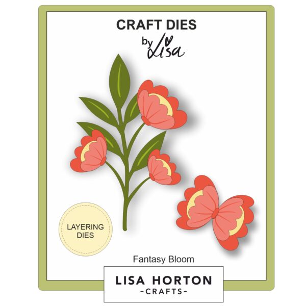 Lisa Horton Crafts Die Fantasy Bloom