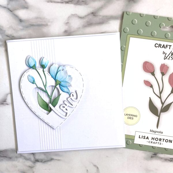 Lisa Horton Crafts Die Magnolia