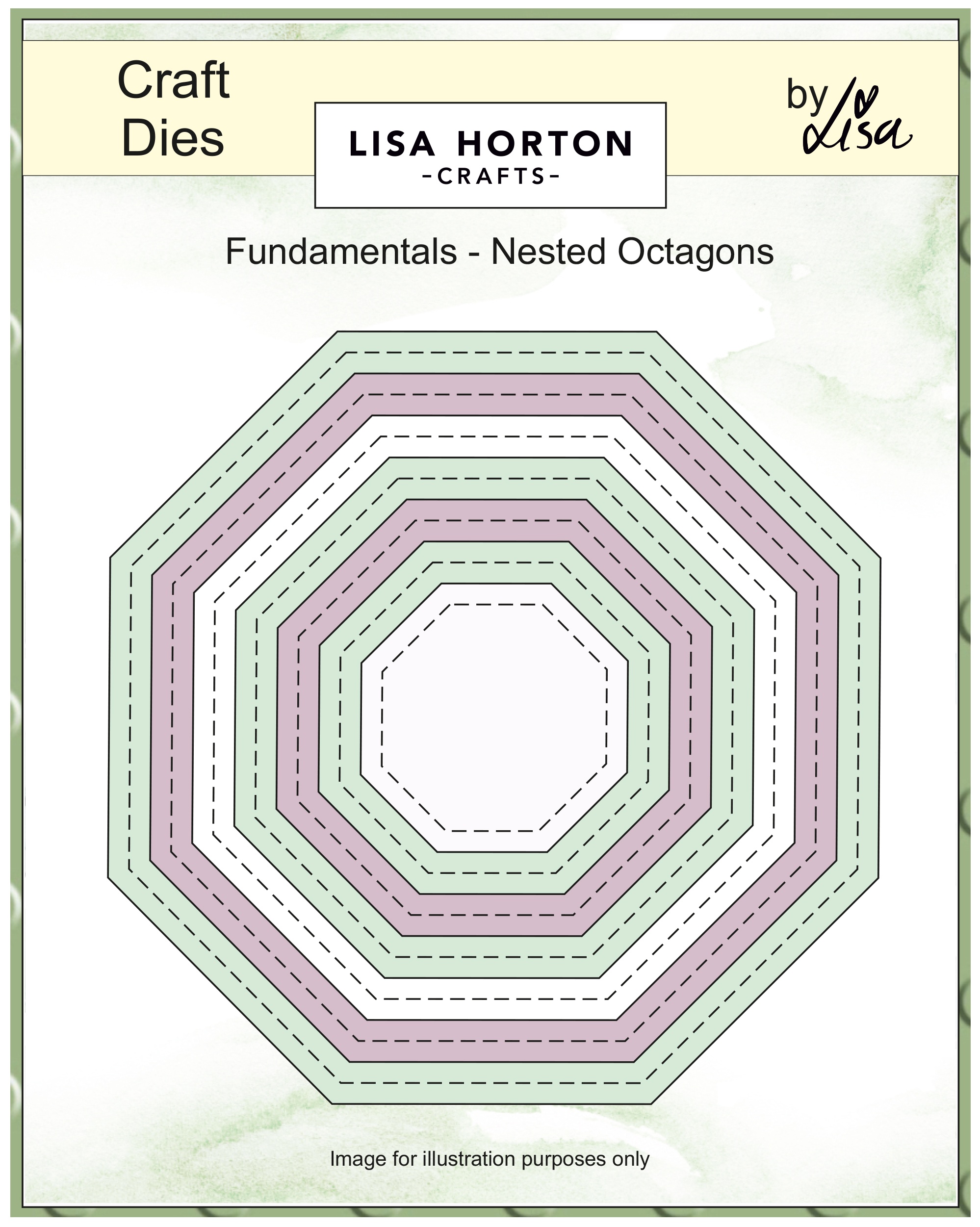 Lisa Horton Crafts Fundamental Die Octagon