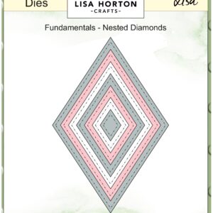 Lisa Horton Crafts Fundamental Die Diamonds