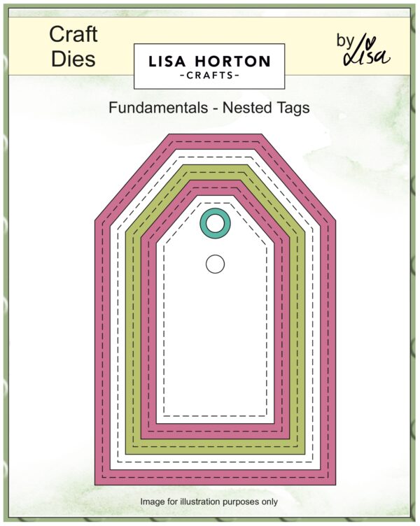 Lisa Horton Crafts Fundamental Die Tags