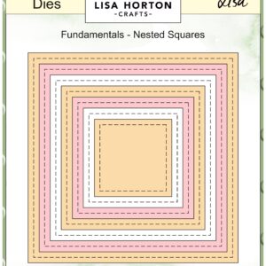 Lisa Horton Crafts Fundamental Die Squares