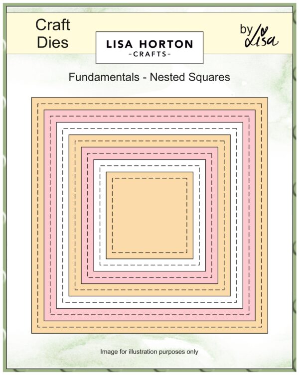 Lisa Horton Crafts Fundamental Die Squares