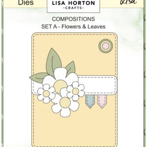 Lisa Horton Crafts Composition Die Flowers & Leaves
