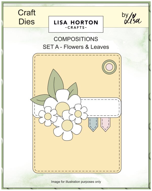 Lisa Horton Crafts Composition Die Flowers & Leaves