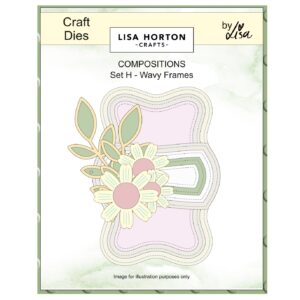 Lisa Horton Crafts Composition Die Wavy Frame