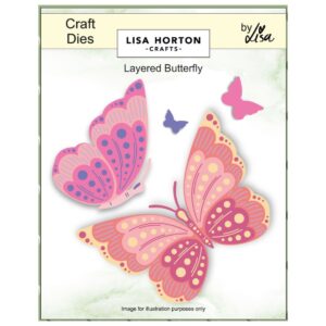 Lisa Horton Crafts Die Butterfly