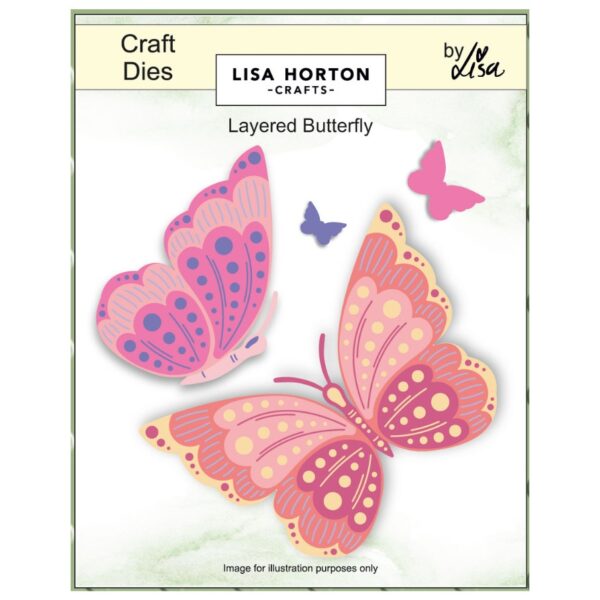 Lisa Horton Crafts Die Butterfly