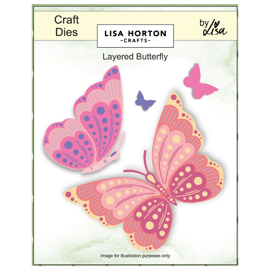 Lisa Horton Crafts Die Butterfly