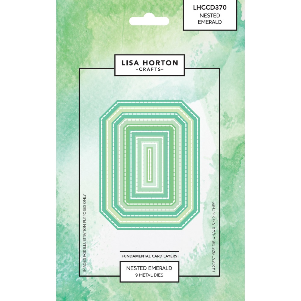 Lisa Horton Crafts Fundamentals Die Emerald