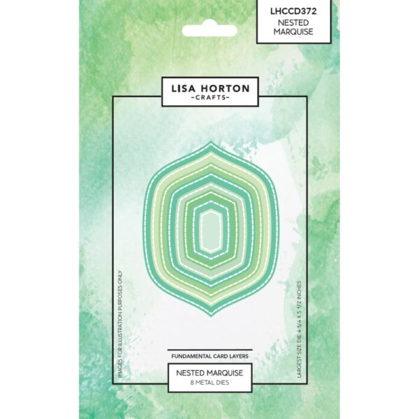Lisa Horton Crafts Fundamental Die Marquise Lisa Horton Crafts Fundamental Die Marquise