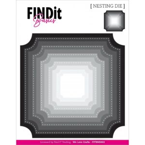 Find It Trading Die Cut Cornr Square