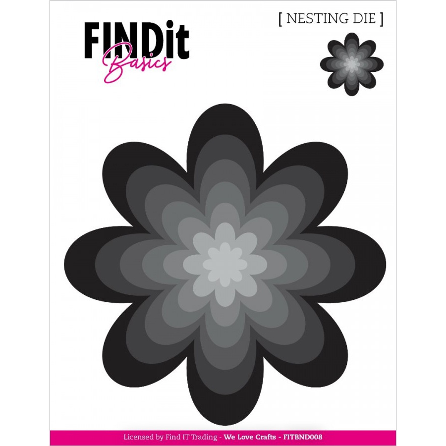 Find It Trading Die Petal Flower