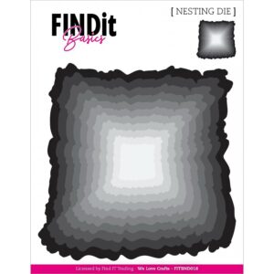 Find It Trading Die Rough Edge Square