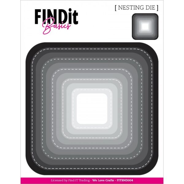 Find It Trading Die Curved Square Find It Trading Die Curved Square
