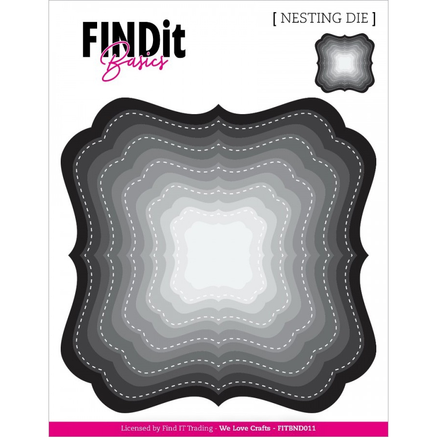 Find It Trading Die Deco Square
