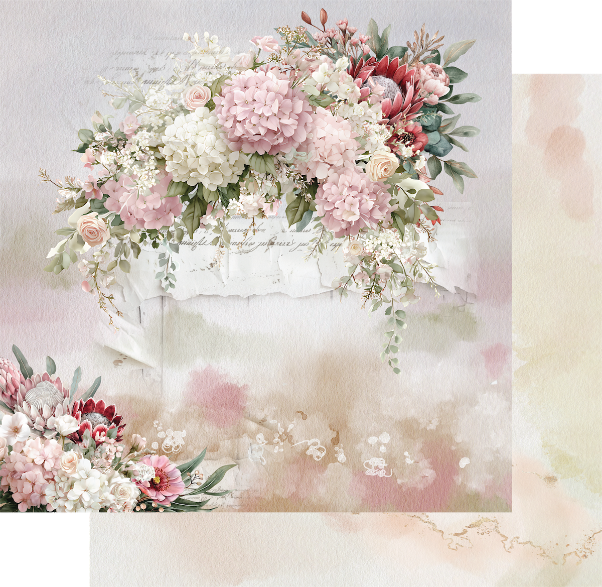 Uniquely Creative Paperbark Blooms 12X12 Matilda’S Garden Paper