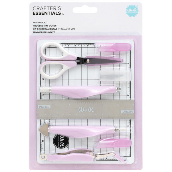 WE R MEMORY KEEPERS MINI TOOL KIT LILAC